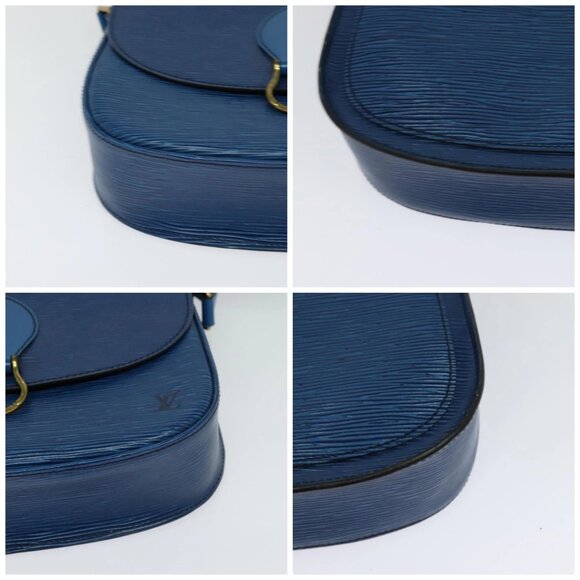 LOUIS VUITTON Epi Saint Cloud GM Shoulder Bag Toledo Blue - Picture 16 of 16
